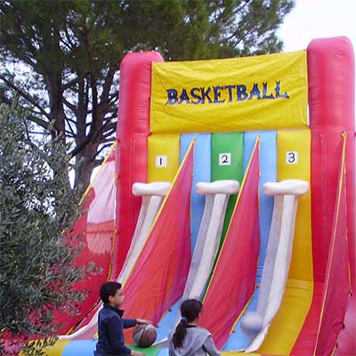 jeu basketball gonflable