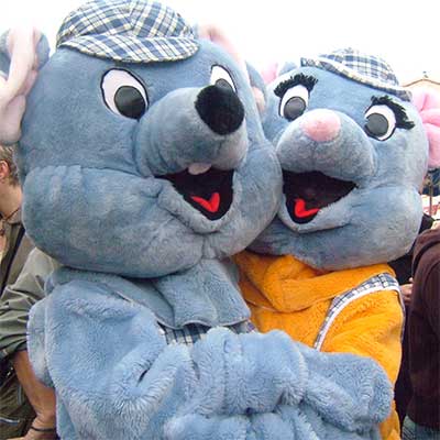 mascottes peluche